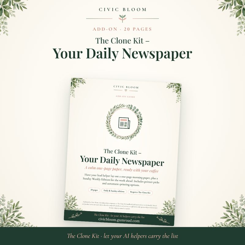 Daily Newspaper Add-On cover